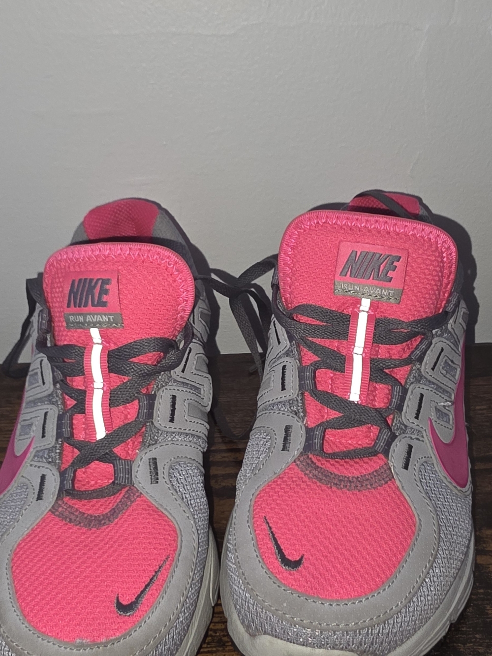 Nike Women’s Pink and Gray Run Avant Running Shoes